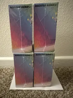 Pokemon - Prismatic Evolutions Sealed Booster Bundle Lot of x4 - Image 3