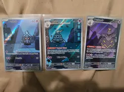 Pokemon TCG Shrouded Fable Dudkull, Dusclops, & Dusknoir Illustration Rare Set - Image 1