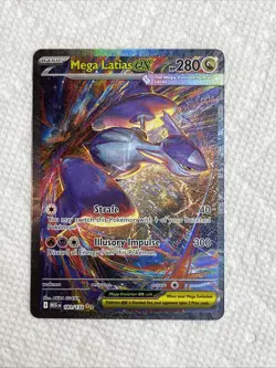 2025 Pokemon Mega Evolution Mega Latias EX SIR 181/132 Free Shipping - Image 1