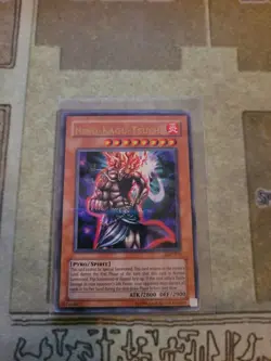 YUGIOH HINO-KAGU-TSUCHI LOD-070 ULTRA UNLIMITED ED MP 1996 - Image 1