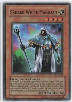 Yugioh - Skilled White Magician MFC-064 Unlimited - Magician's Force - Image 1