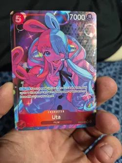 Uta (003)(Alternate Art) EB03-003 Extra Booster: One Piece Heroines Edition Foil - Image 1