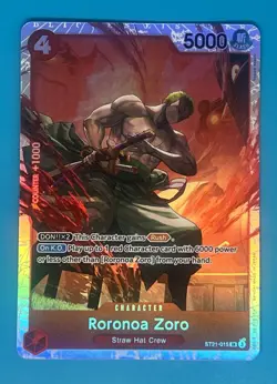 One Piece TCG Gear 5 EX Deck ST21-15 Roronoa Zoro - Image 1
