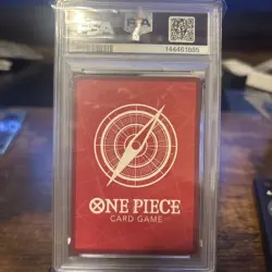 Shanks (2025 PSA Magazine Promo) OP09-001 One Piece Promotion Cards Foil - Image 2