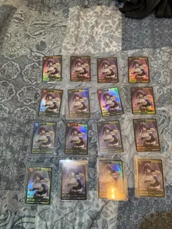 Weiss Schwarz Ninomae Ina'nis English Foil Card Lot VGO38 Character 16 Cards - Image 3