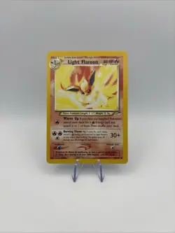 Pokemon Light Flareon TCG Neo Destiny 46/105 Regular NM Vintage Uncommon Card - Image 1