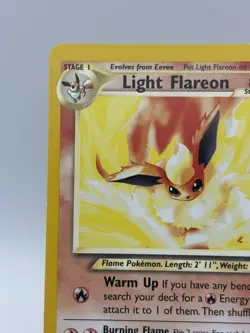 Pokemon Light Flareon TCG Neo Destiny 46/105 Regular NM Vintage Uncommon Card - Image 3