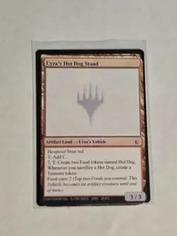 Urza's Hot Dog Stand - Playtest Card from MagicCon Chicago 2025 Unknown Event - Image 1