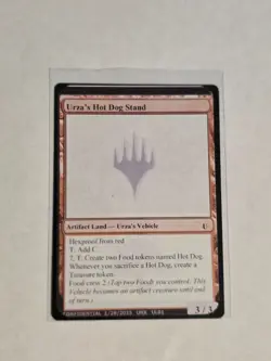 Urza's Hot Dog Stand - Playtest Card from MagicCon Chicago 2025 Unknown Event - Image 1