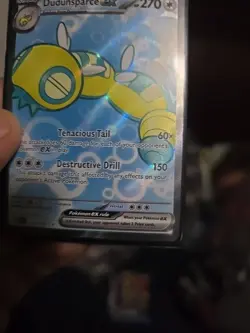 Pokemon TCG Dudunsparce EX 178/159 Journey Together JTG Ultra Rare Card - Image 4