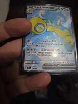 Pokemon TCG Dudunsparce EX 178/159 Journey Together JTG Ultra Rare Card - Image 5