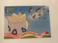 Togepi's On A Roll #1 Topps Blue Label Pokemon 2000 Card - Image 1