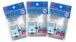 DAISO 3-Pack Card Sleeves Bundle R‑11 100 Each, Total 300, TCG Pokemon One Piece - Image 1