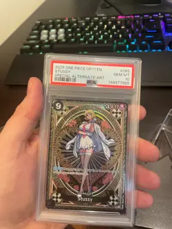PSA 10 Stussy SP OP11 One Piece Card Game English GEM MT 10 - Image 3