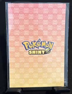 Rare Pokemon Shiny Full Art #181 Ampharos Low Pop Cracked Ice Holo Card ⭐ - Image 2