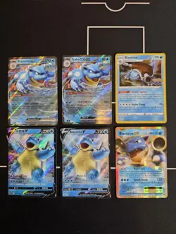 Pokemon TCG EX/V Holo Lot - 6 Cards: Blastoise, English,Pokemon GO,stellar crown - Image 1