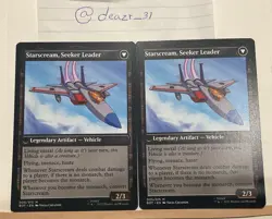 Starscream, Power Hungry #5 Transformers Bot Magic: The Gathering Card - Image 2