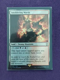 Smoldering Marsh (Surge Foil) R Commander: FINAL FANTASY 425 NM - Image 1