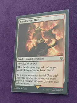 Smoldering Marsh (Surge Foil) R Commander: FINAL FANTASY 425 NM - Image 2