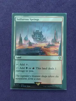 Sulfurous Springs Surge Foil R Commander: FINAL FANTASY 427 NM FIC MTG - Image 1