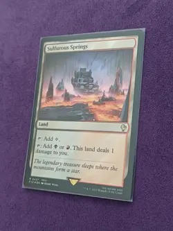 Sulfurous Springs Surge Foil R Commander: FINAL FANTASY 427 NM FIC MTG - Image 2