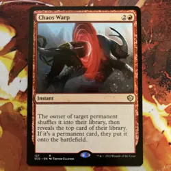 Chaos Warp | MTG | NM - Image 1