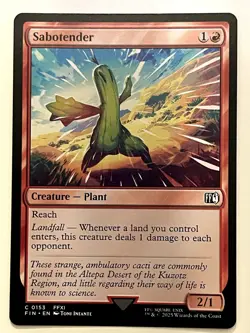 Sabotender | MTG | NM - Image 1