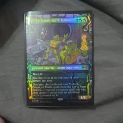 Mikey and Don Party Planners - Showcase - FOIL Teenage Mutant Ninja TurtlesMtGNM - Image 1