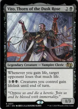 Vito, Thorn of the Dusk Rose (Anime) - Foundations Jumpstart - 71 - NM - Image 1