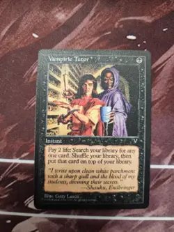 Vampiric Tutor Visions Regular See Description - Image 1