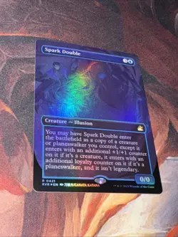 Spark Double X1 Mtg Ravnica Remastered Nm Foil Borderless - Image 1
