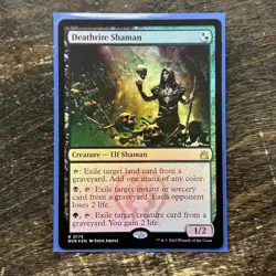 MTG: Deathrite Shaman (Foil) - Ravnica Remastered 175 - Image 1