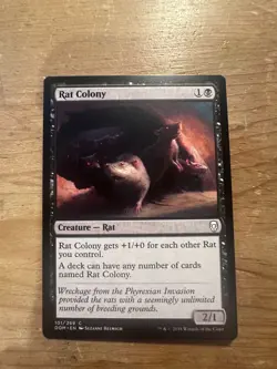 Rat Colony Dominaria Regular MTG NM - Image 1