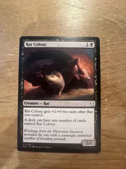 Rat Colony Dominaria Regular MTG NM - Image 1