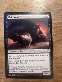 Rat Colony Dominaria Regular MTG NM - Image 1
