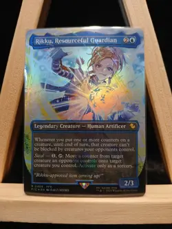 Rikku, Resourceful Guardian (Borderless) (Chocobo Track Foil) - Image 1
