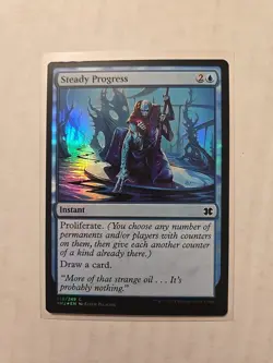 Steady Progress (Foil) - Modern Masters 2015 - LP - Common - Instant - Image 1