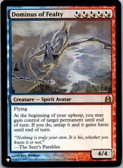 Dominus of Fealty The List Reprints NM Normal - Image 1