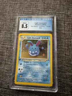 2002 Pokemon Neo Destiny 1st Edition Light Azumarill Holo 13/105 CGC 8.5 - Image 2