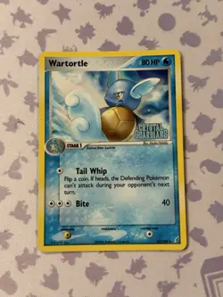Wartortle 43/100 Holo EX Crystal Guardians Vintage 2006 Pokemon NM - Image 1