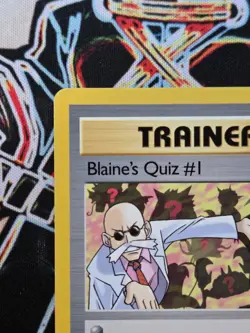 Pokemon TCG Blaine's Quiz #1 97/132 Non Holo Rare - Gym Heroes Unlimited Vintage - Image 3