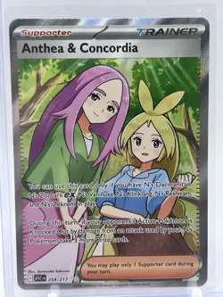 Anthea and Concordia 254/217 Ascended Heroes Pokemon TCG Full Art Trainer - Image 1