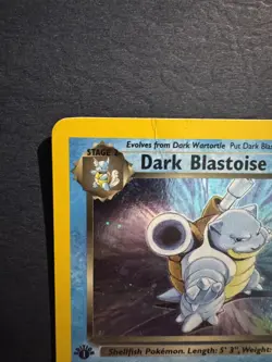 Pokemon TCG Dark Blastoise 3/82 Team Rocket Holo - Image 4