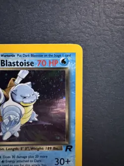 Pokemon TCG Dark Blastoise 3/82 Team Rocket Holo - Image 5