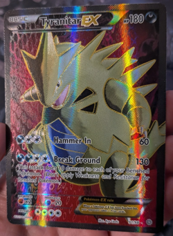 Tyranitar EX (91 Full Art) - 91/98 XY-Ancient Origins Ultra Rare - NM - POKEMON - Image 1