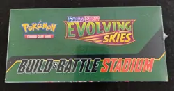 Pokemon TCG: Evolving Skies Build & Battle Stadium Box – FACTORY SEALED! - Image 3