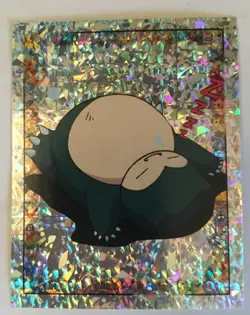 STICKERS POKEMON HOLO FOIL N°S22 " SNORLAX " NEUF MINT MERLIN SERIE1 1999 - Image 1