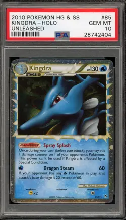 Pokemon Kingdra Prime Triumphant Holo Ultra Rare #85 PSA 10 Gem Mint - Image 1