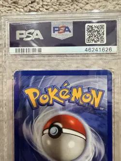 1999 Pokemon Fossil Dragonite Holo 1st Edition PSA 9 MINT English - Image 3
