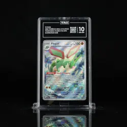 2025 POKEMON PFL EN-PHANTASMAL FLAMES ILLUSTRATION RARE #101 FLYGON TAG 10 - Image 1